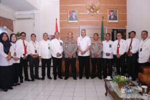 Pererat Silaturahmi Kapolda Sumsel Kunjungi Pengadilan Tinggi Sumsel