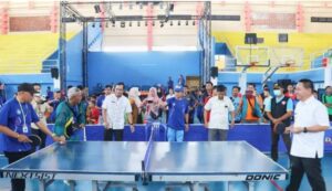 Pj. Bupati Buka Turnamen Tenis Meja Bupati Cup 2022