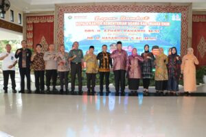 Pj. Bupati Sambut Kepala Kemenag Muara Enim, Dr. H. Hasanudin, S.Ag., M.H.I.