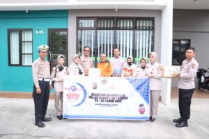 Sambut Hut ke 51 Korpri, PNS Polres Lahat Dan Polres Muara Enim Polda Sumsel Gelar Bhakti Sosial
