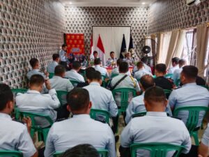 Rapat Dinas Lapas Kelas IIA Lahat, Kalapas Lahat Sampaikan Point Penting Ini