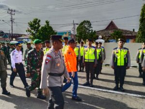 Antisipasi Bencana Alam, Polres Lahat Polda Sumsel Apel Gelar Sapras dan Perlengkapan