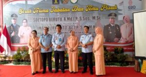 KaLapas Kelas IIA Lahat Kemenkumham Sumsel Sertijab dan Temu Pisah