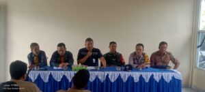Bhabinkamtibmas Polsek Pajar Bulan Hadiri Rakor Lintas Sektoral Kecamatan Suka Merindu