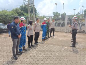 Menjelang Nataru DitPamobvit Polda Sumsel, Pemeriksaan dan Pemantauan ke Booster – Booster Minyak Pertagas