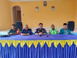 Kanit Binmas Polsek Kikim Tengah Aipda Heriyanto Hadiri Rakor Lintas Sektoral