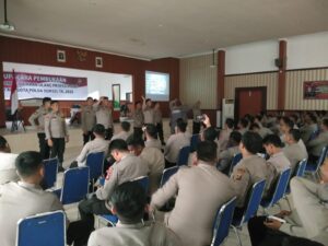 Karo SDM Polda Sumsel Sampaikan Materi Pembinaan Ulang Profesi Polri