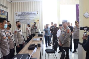 Kapolda Sumsel IRJEN POL A.Rachmad Wibowo S.I.K Kunker Ke Polres Pali