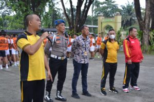 SDM Polda Sumsel Uji Kesamaptaan Jasmani Seleksi Pendidikan SBP dari Tamtama ke Bintara