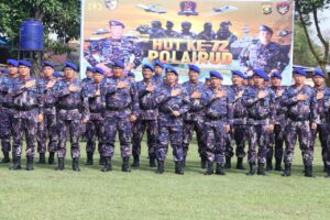 Kapolda Sumsel, Irjen Pol A Rachmad Wibowo SIK Pimpin Upacara HUT Polariud ke-72
