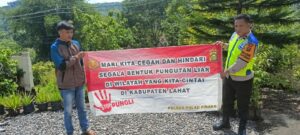 Polsek Pulau Pinang Polres Lahat Ajak Bersama Cegah dan Hindari Segala Bentuk Pungli