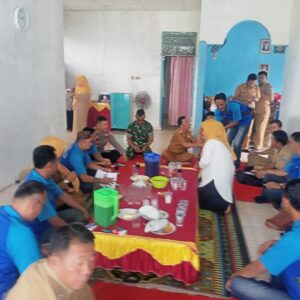 Hadiri Pertemuan Bersama Kepala Desa Merapi Area Kapolsek Merapi Barat Ajak Bersinergi Jaga Situasi Kamtibmas