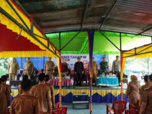 Kapolsek Kikim Tengah Iptu Asri Basarudin SH Hadiri Reses Tahap III tahun 2022 anggota DPRD provinsi Sumsel