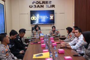 Tim Asistensi Bidang Humas  Polda Sumsel   Asistensi dengan Personil Polres Ogan Ilir,  Polres Ogan Komering  Ilir dan Polres Prabumulih