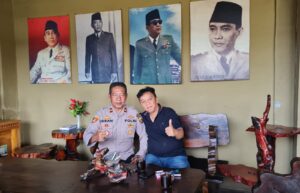 Kapolsek Jarai Sambang ke Tokoh Pemuda