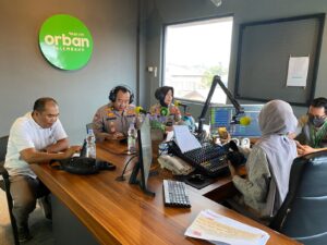 Polda sumsel Melaksanakan Talkshow  Penanggulangan Terorisme dan Anti Pancasila