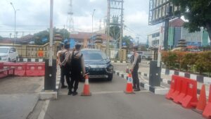 Antisipasi Keamanan, Polda Sumsel Makin Perketat Penjagaan Pintu Masuk