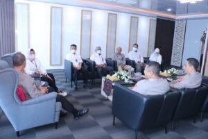 Kapolda Sumsel Menerima Audensi Pimpinan BNI Wilayah 03