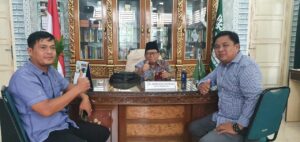 Nataru Aman dan Kondusif, Dit Intelkam Polda Sumsel Koordinasi Dengan Ketua PWNU Sumsel.
