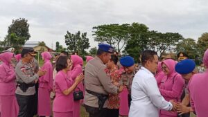 Kapolda Sumsel Naikkan Pangkat 19 Personil Ditpolairud Polda Sumsel