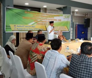 Silahturahmi Dan Rapat Persiapan Silahturahmi Kerja Wilayah Majelis Pengurus Wilayah ICMI Sumsel Periode 2022-2027