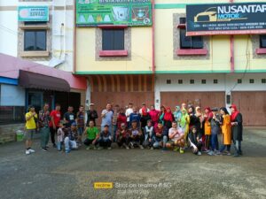 Senam Sehat Hari Minggu Di Lapangan Markas LMP Provinsi Sumatera Selatan