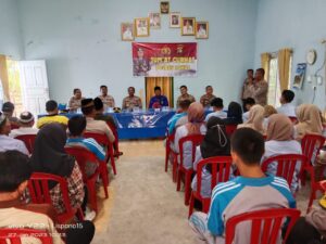 Polres Lahat Polda Sumsel, Giat Jum’at Curhat di Desa Tanjung Payang