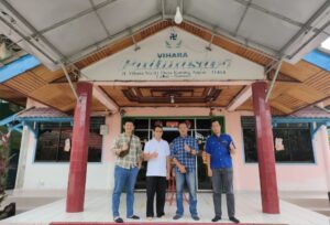 Pastikan Pelaksanaan Ibadah Imlek Tahun 2023  Aman dan Lancar,  Satintelkam Polres Lahat Monitoring Vihara