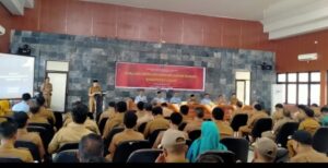 Kakanwil Kemenkumham Sumsel, Pembinaan dan Evaluasi Desa, Kelurahan Sadar Hukum di Kabupaten Lahat