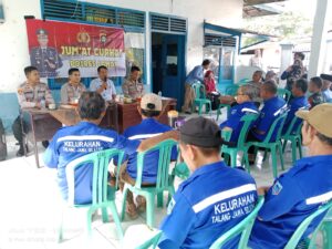 Polres Lahat Polda Sumsel, Jum’at Curhat di Kelurahan Talang Jawa Selatan