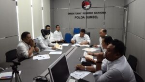 Lengkapi Administrasi, Ditresnarkoba Polda Sumsel Gelar Perkara Berkas Kasus Narkotika 1750 Butir Extasi