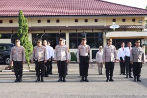 Pimpin Apel Pagi, Kapolres Lahat Berikan Arahan dan Evaluasi Kinerja