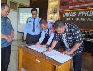 Bapas Lahat Kemenkumham Sumsel MoU dengan Dinas PPPA Pagaralam