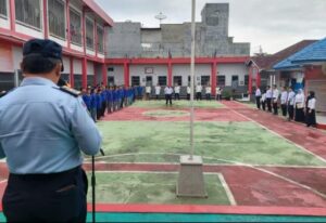 WBP Lapas Kelas IIA Lahat Ikuti Upacara Hari Kesadaran Nasional