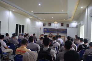 Polres Lahat Terima Team Zona Integritas Polda Sumsel