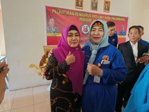 Erna Suryani Resmi Dilantik Menjadi Ketua DPD LBKI Kota Palembang Periode Tahun 2023-2026