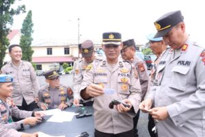 Polres Lahat Polda Sumsel, Pemeriksaan Senpi Organik Berkala
