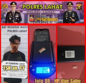 Penyalahgunaan Narkoba FY Diamankan Satres Narkoba Polres Lahat