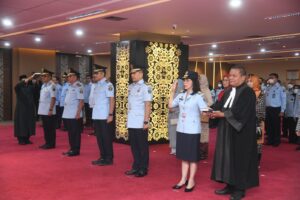 Lantik 5 Pimti Madya, Yasonna Minta Buat Terobosan Kreatif