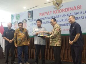 Pembukaan Rapat Koordinasi Kepala Lembaga Kearsipan Daerah Se-Indonesia