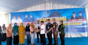 Bantu Penuhi Kebutuhan Bahan Pokok, Wabup Lahat Membuka Operasi Pasar Murah