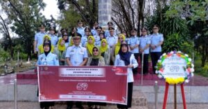 Peringatan Hari Bhakti Pemasyarakatan Ke-59, Bapas Lahat Upacara dan Tabur Bunga