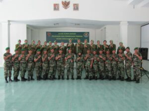 Dandim Pimpin Acara Korp Raport Pelepasan dan Penerimaan Perwira Kodim 0405/Lahat