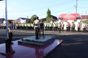 Polres Lahat Polda Sumsel Upacara Hari Kebangkitan Nasional  Ke -115