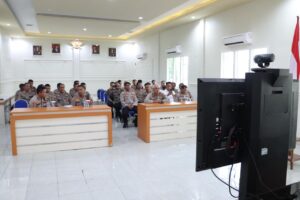 Polres Lahat, Zoom Meeting Launching Pelepasan Polisi RW