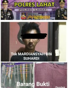Tim Polsek Kota Lahat, Berhasil Amankan Pelaku Pencurian di Ayam Geprek Pak Jo