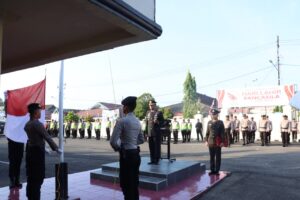 Pimpin Upacara Harlah Pancasila, Kapolres Lahat : Tonggak Penting Sejarah Bangsa