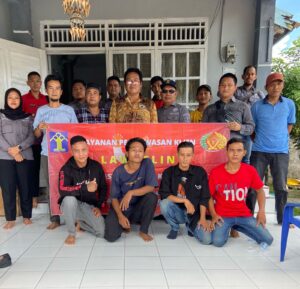 Lawaslin Klien Muara Enim, PK Bapas Lahat Beri Bimbingan Kelompok