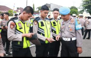 Pemeriksaan Sikap Tampang dan Kelengkapan Administrasi Personel, Ini Harapan Polres Lahat