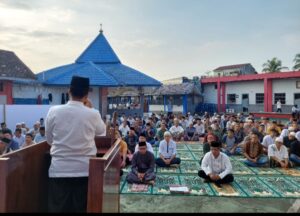 Lapas Kelas IIA Lahat Sholat  Hari Raya Idul Adha 1444 H